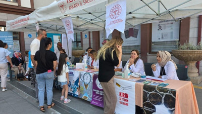 Ankara'nın iki ilçesinde halk sağlığı haftası için etkinlik düzenlendi