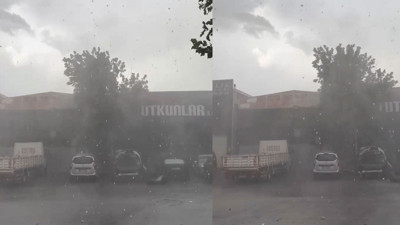 Ankara'da sağanak yağış bastırdı! Ostim’de yollar göle döndü