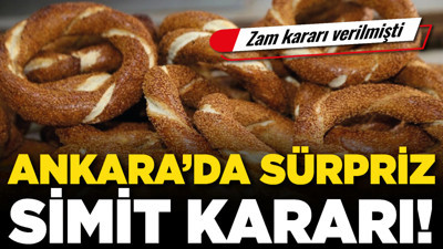Ankara’da sürpriz simit kararı! Zam kararı verilmişti