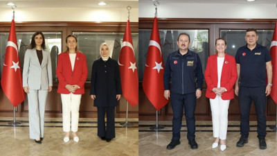 Etimesgut Kaymakamı Gevrek, makamında çeşitli kurum ve sivil temsilcileri ağırladı