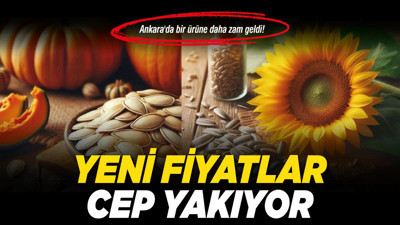 Ankara'da bir ürüne daha zam geldi! Yeni fiyatlar cep yakıyor!