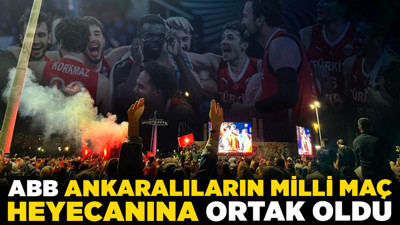 ABB, Ankaralıların milli maç heyecanına ortak oldu! Yüzlerce kişi dev ekranda tek yürek