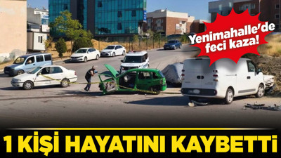 Yenimahalle'de feci kaza! 1 kişi hayatını kaybetti