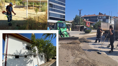 Nallıhan Belediyesi hizmet rüzgarını sürdürüyor: Mahalle mahalle yenileme ve bakım çalışmaları devam ediyor