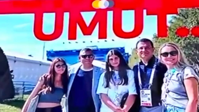 Erdoğan, New York'ta "Umut" mesajıyla karşılandı