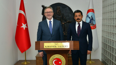 Coşkun Yılmaz’dan Kırşehir Valisi Demiryürek’e anlamlı ziyaret