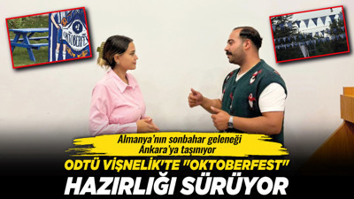 ODTÜ Vişnelik'te "Oktoberfest " hazırlığı sürüyor