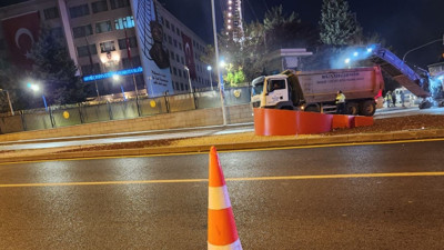 Ankara’da akşam trafiğinde kaos: Dikmen Caddesi’ndeki yol çalışması sürücüleri zorladı