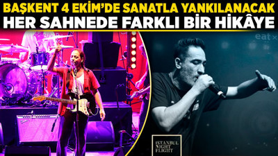 Başkent 4 Ekim’de sanatla yankılanacak: Her sahnede farklı bir hikâye