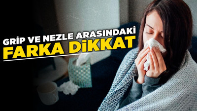 Grip ve nezle arasındaki farka dikkat!