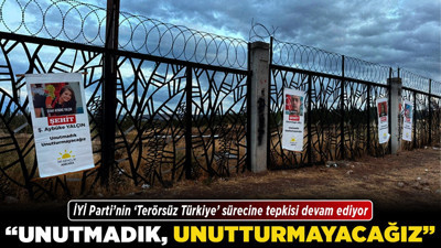 İYİ Parti’nin ‘Terörsüz Türkiye’ sürecine tepkisi devam ediyor! “Unutmadık, unutturmayacağız”