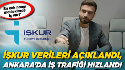 En çok hangi mesleklerde iş var? İŞKUR verileri açıklandı, Ankara’da iş trafiği hızlandı