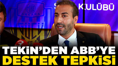 Ankaragücü'nde kriz büyüyor: Tekin'den ABB'ye destek tepkisi!