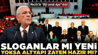 Meclis’te “Biji serok Apo” krizi: Sloganlar mı yeni, yoksa altyapı zaten hazır mı?