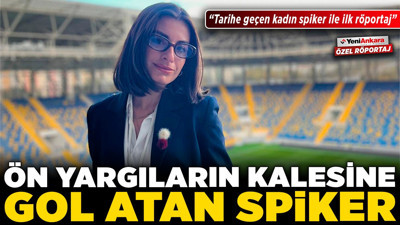 Ön yargıların kalesine gol atan spiker! Elif Ünal Gümüş, futboldaki “erkek işi" tabusunu yıktı