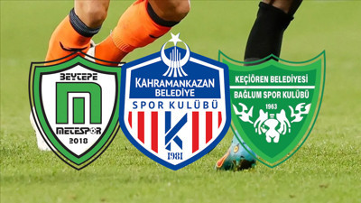 Bölgesel Amatör Lig'de ikinci hafta! Ankara takımları içerde galip dışarda mağlup