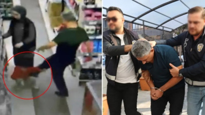 Markette oğlunu tekmeleyen babanın ifadesi ortaya çıktı