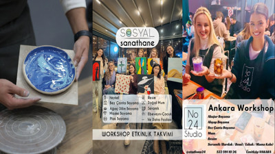 Sanatla dolu bir hafta! Ankara'da katılabileceğiniz en keyifli workshoplar