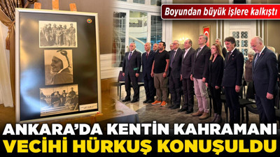 Ankara’da kentin kahramanı Vecihi Hürkuş konuşuldu! Boyundan büyük işlere kalkıştı!