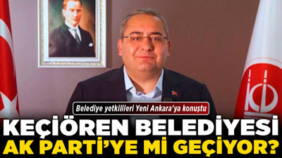 Keçiören Belediyesi AK Parti’ye mi geçiyor? Belediye yetkilileri Yeni Ankara'ya konuştu!