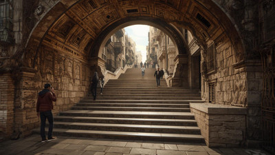 2 bin 393 adımda "zaman tüneli": Ankara'nın sokaklarına sinmiş antik sırlar