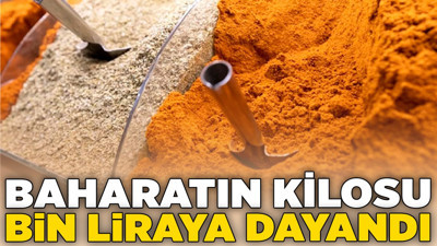 Karabiber cep yakıyor! Baharatın kilosu bin liraya dayandı!