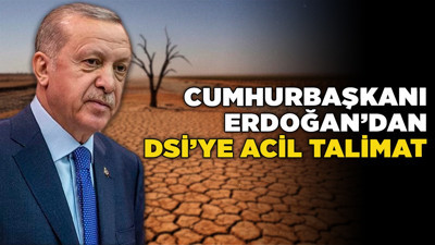 Ankara’da su seviyesi kritik eşiği geçti! Cumhurbaşkanı Erdoğan’dan DSİ’ye acil talimat