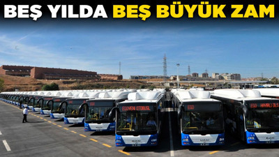 Beş yılda beş büyük zam! İşte Ankara'da güncel EGO bilet fiyatları...