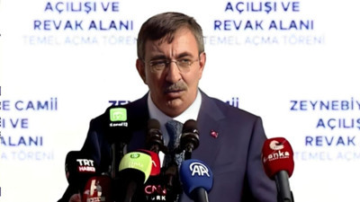 Cumhurbaşkanı Yardımcısı Cevdet Yılmaz’dan Zeynebiye Camii açılışında birlik ve kardeşlik mesajı