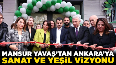 Mansur Yavaş'tan Ankara'ya sanat ve yeşil vizyonu! Çankaya Emekli Kampüsü açıldı!