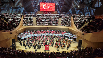 Cumhuriyet’in 102. yılında Ankara’da 646 ses bir araya geldi! Anlamlı buluşma!