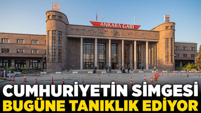 Tarihi Ankara Garı 88 yaşında! Cumhuriyetin simgesi bugüne tanıklık ediyor