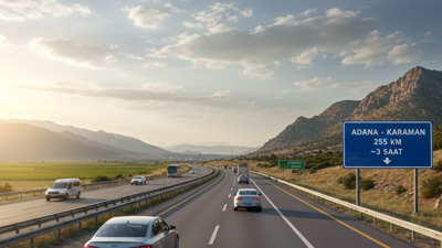 Adana - Karaman arası kaç kilometre? Yaklaşık 255 kilometrelik rota arabayla kaç saat sürer?
