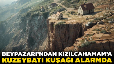 Ankara'nın altı kayıyor! MTA haritasındaki kırmızı alanlar hangi ilçeleri vuruyor? Beypazarı'ndan Kızılcahamam'a kuzeybatı kuşağı alarmda!