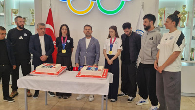Hedef 2028 Olimpiyatları’nda 6 madalya! Türkiye’nin şampiyonları başkentte onurlandırıldı