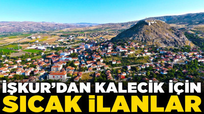 İŞKUR’dan Kalecik için sıcak ilanlar: Başvurular için son tarih 17 Kasım