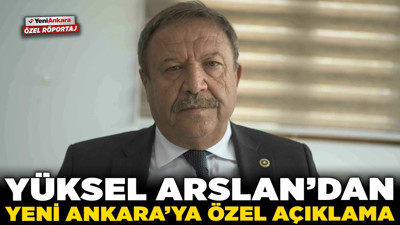 Yüksel Arslan'dan Yeni Ankara'ya özel açıklama! 'Yolsuzluk' ididiasına net yanıt verdi!