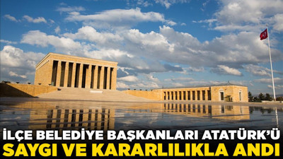 Başkentte hafıza yenilendi! İlçe belediye başkanları Atatürk’ü saygı ve kararlılıkla andı