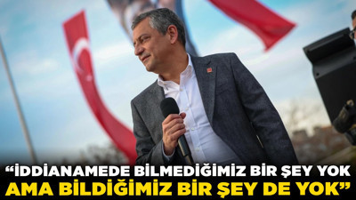 Özgür Özel'den önemli açıklamalar