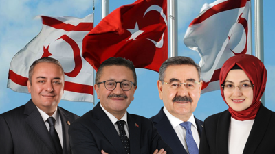 Ankara'nın ilçe belediye başkanları, KKTC'nin 42. kuruluş yıl dönümünü kutladı