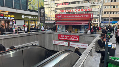 ANKARAY'da aksama! Kızılay’da yoğunluk oluştu