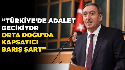 DEM Parti Eş Genel Başkanı Bakırhan: "Türkiye’de adalet gecikiyor, Orta Doğu’da kapsayıcı barış şart!"