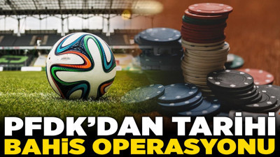 PFDK’dan tarihi bahis operasyonu: 282 futbolcuya ceza! Ankaragücü'nden 7 oyuncu da listede