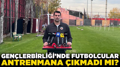 Gençlerbirliği'nde futbolcular antrenmana çıkmadı mı? Volkan Demirel açıkladı