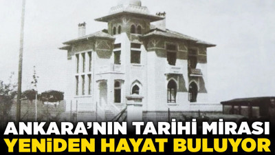 Cumhuriyetin sessiz tanığı "Renda Köşkü": Ankara'nın tarihi mirası yeniden hayat buluyor!