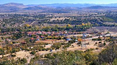 Ankara'nın o köyünde ağaçlar yaz kış rengarenk! İşte o köy!