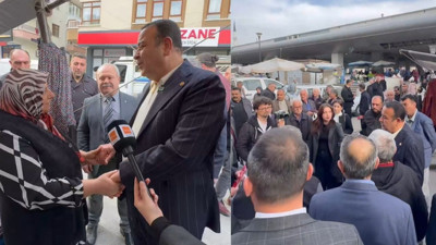 Milletvekili Beker'e teşekkür yağdı: Pursaklar'da pazarın gündemi 'İmralı Kararı' oldu!