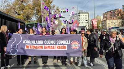 Ankara'da "25 Kasım Kadına Yönelik Şiddete Karşı Mücadele Günü"nde "adalet" çağrısı!