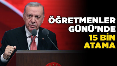 Ankara'da 24 Kasım heyecanı... Öğretmenler Günü'nde 15 bin atama! İşte Erdoğan'ın ilk sözleri
