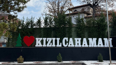 Kızılcahamam'da şaşırtan görüntü! Gören dönüp bir daha bakıyor